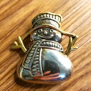 Best vintage Snowman brooch
